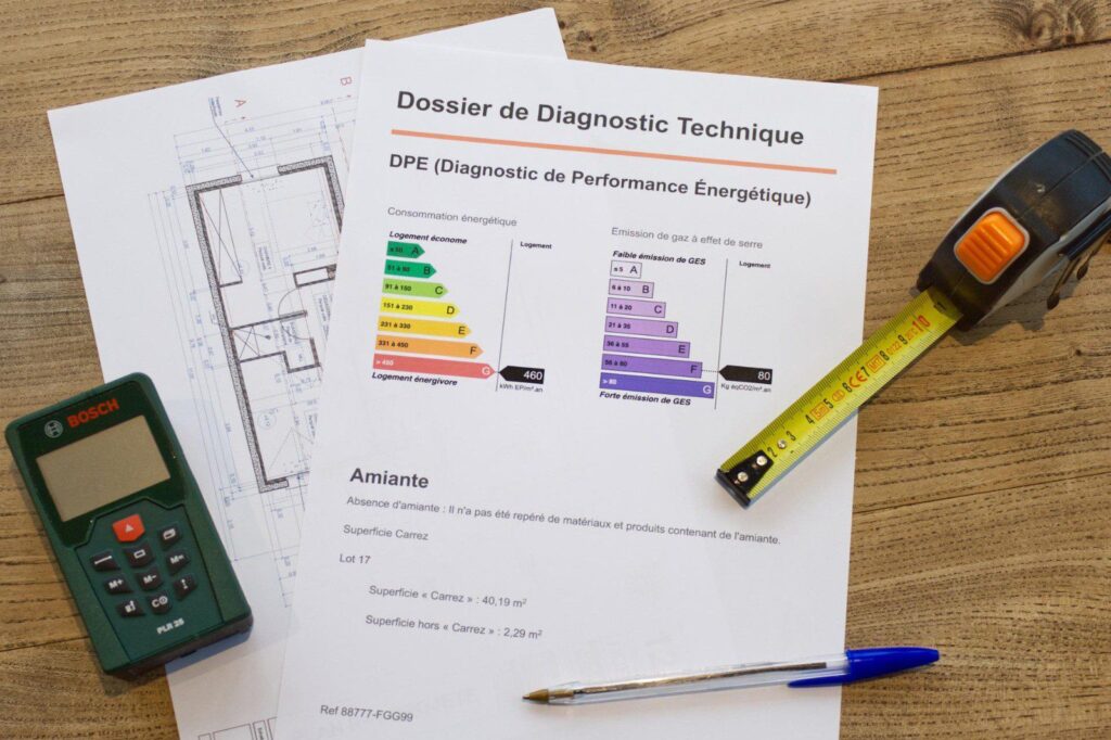 Dossier diagnostics immobiliers le carnet logement